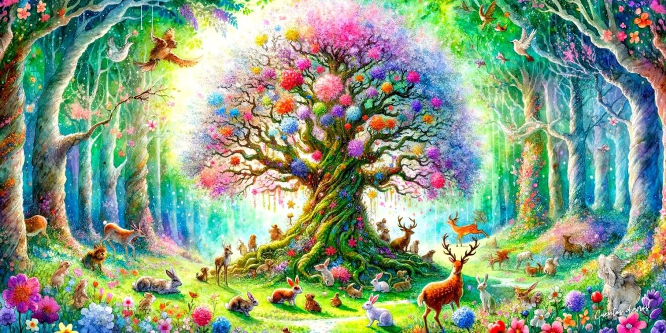 Cuento EL ÁRBOL MÁGICO de la PRIMAVERA Descúbrelo