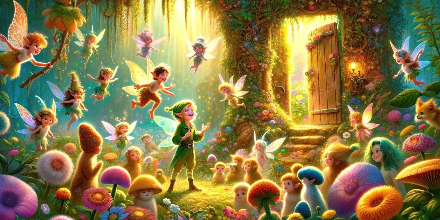 Cuento: El Jardín Mágico de Nathalia y una aventura de bondad y magia