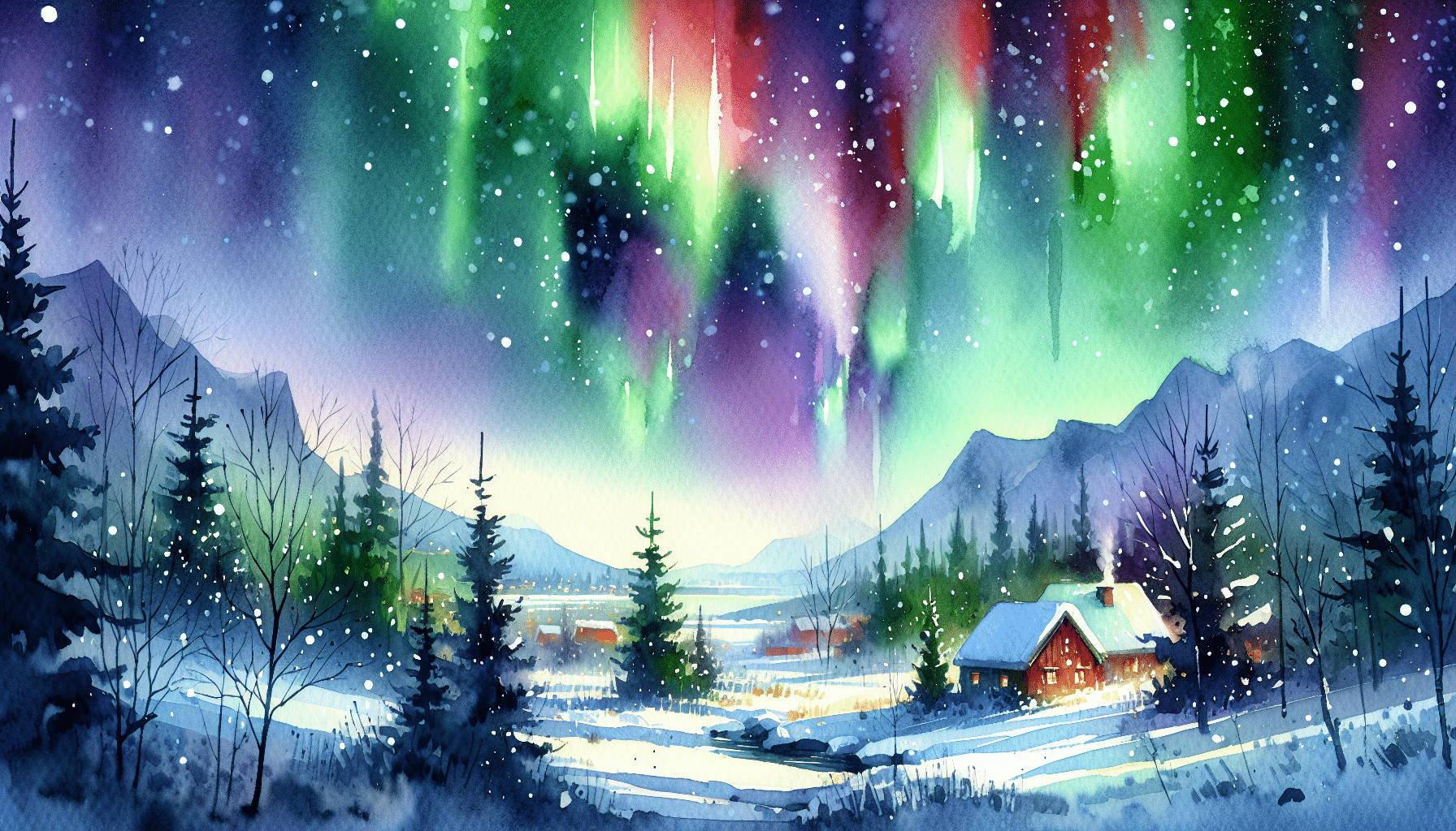 Navidad Mágica: El regalo de la aurora boreal