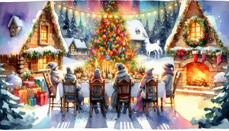 Cuento de Navidad: La Cena Encantada de Nochebuena