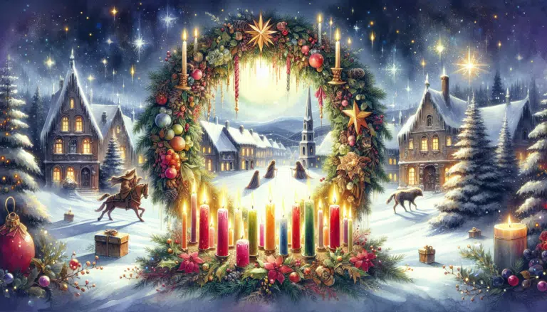 Cuento de Navidad: La corona de adviento encantada