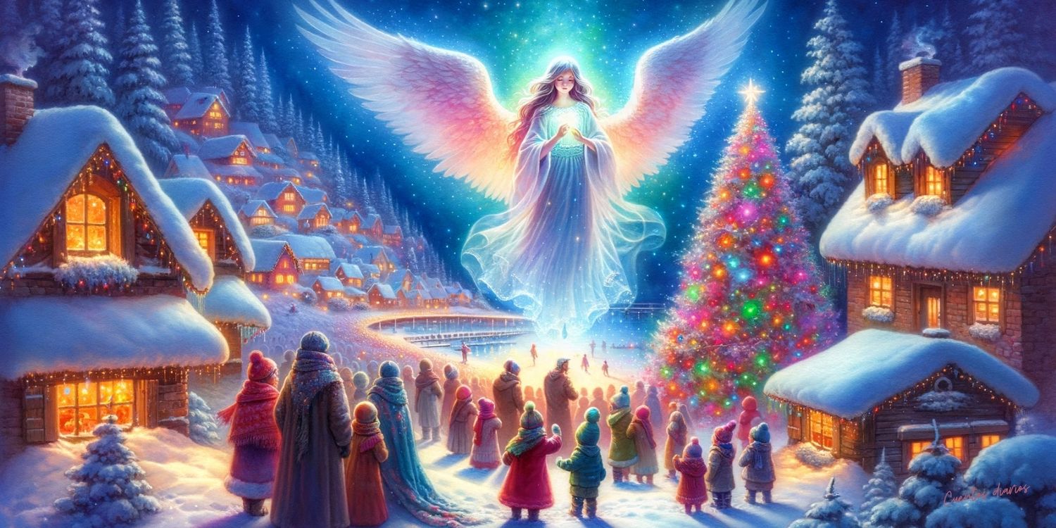 Cuento de Navidad Mágico: El Ángel de la Nochebuena revela secretos festivos