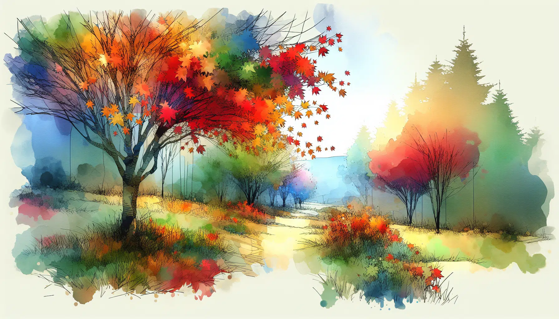 Cuento: «El susurro de las hojas de otoño» – Aventuras mágicas en el bosque encantado
