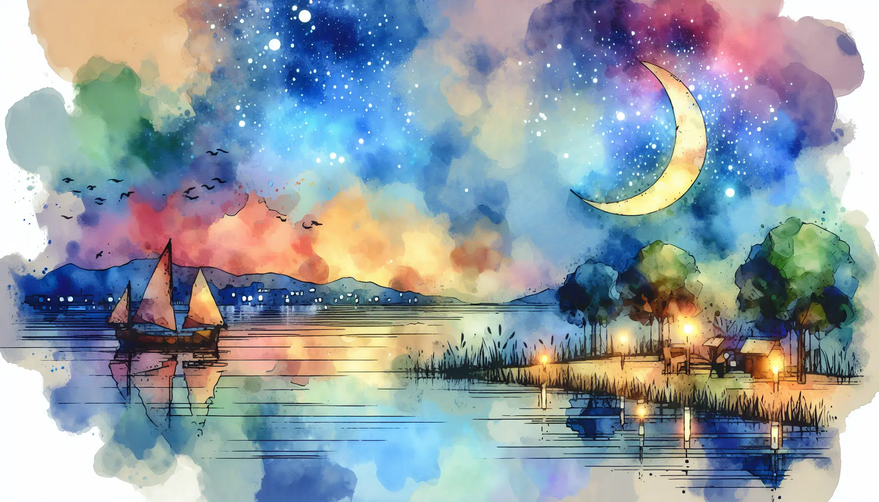 Cuento: «La Luna canta a cuna» – Un viaje nocturno en verso