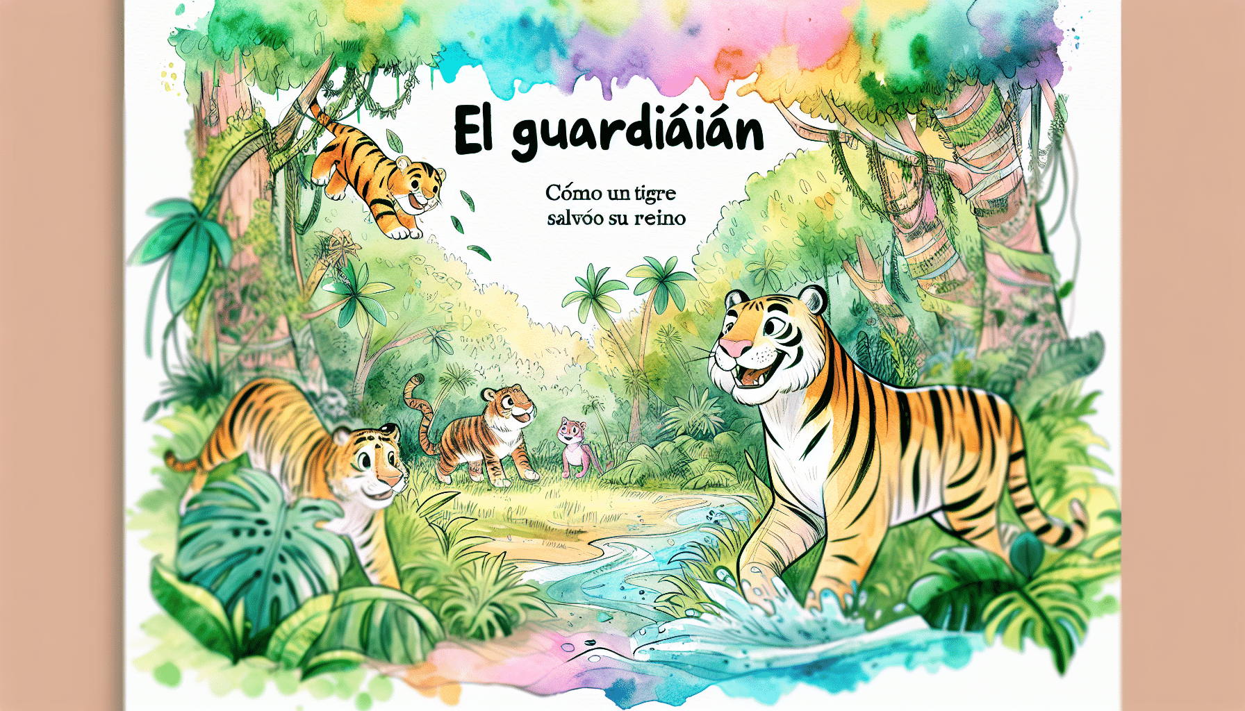 Cuento: El Guardián de la Selva y cómo un tigre salvó su reino