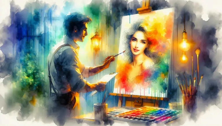 The artist's muse and the portrait that revealed a timeless love