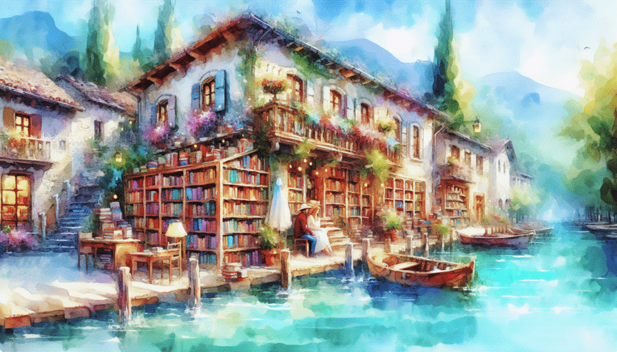 The bookshop by the sea and the love found among the pages of old novels