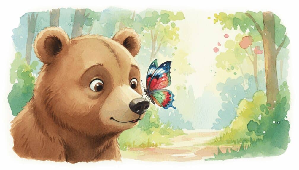 El pequeño oso y la mariposa que enseñaba a amar 8