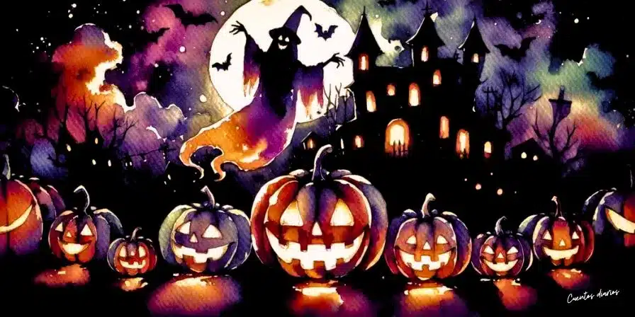 Cuento: La fiesta de los monstruos el día de Halloween