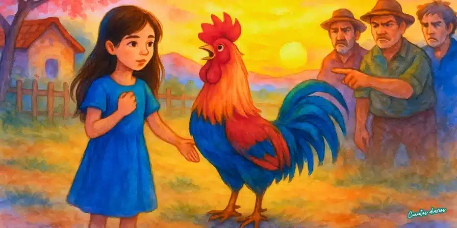 Cuento: "Lucía y el gallo sin canto" 1