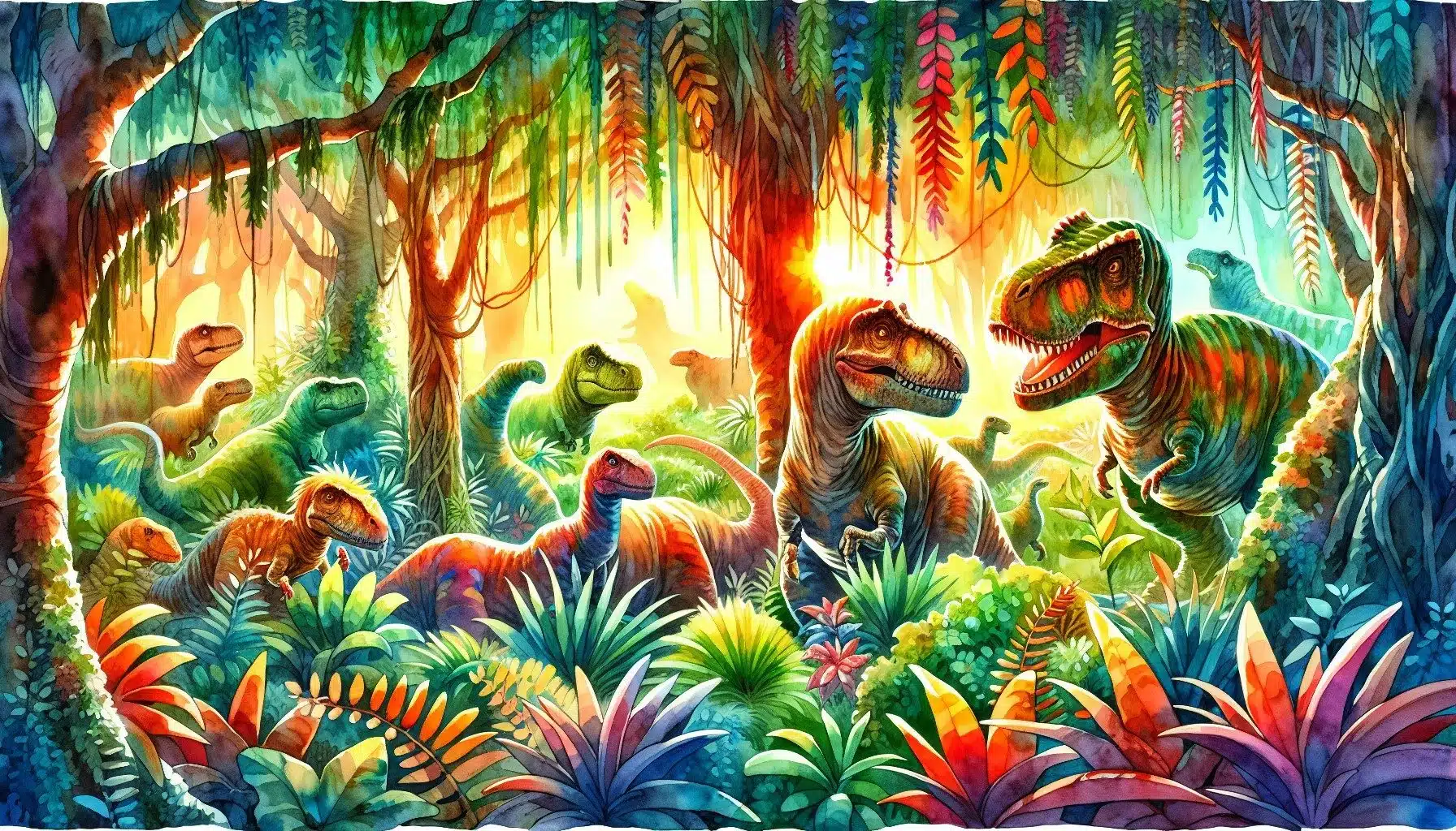 El día que los dinosaurios se escondieron