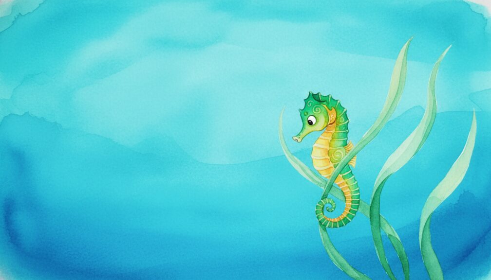 El Caballito de Mar que Aprendió a Brillar 13