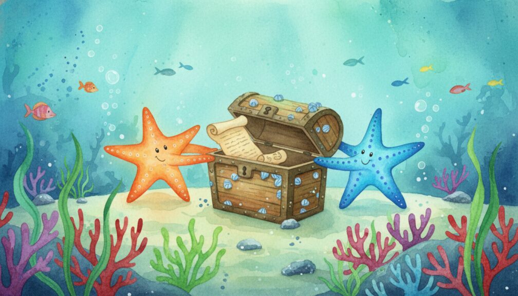 Estrellas en la Arena: El Secreto del Arrecife Olvidado 10 Estrellas en la Arena: El Secreto del Arrecife Olvidado 9