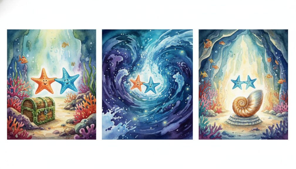 Estrellas en la Arena: El Secreto del Arrecife Olvidado 12 Estrellas en la Arena: El Secreto del Arrecife Olvidado 11