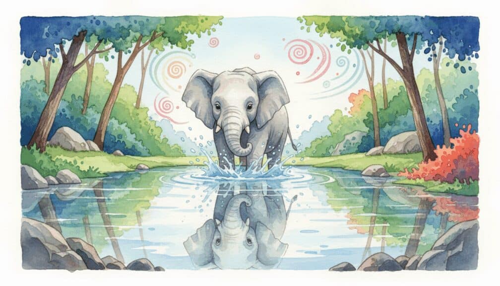 Cuento: "El elefante y el árbol de los susurros: Secretos de la Selva Antigua" 3