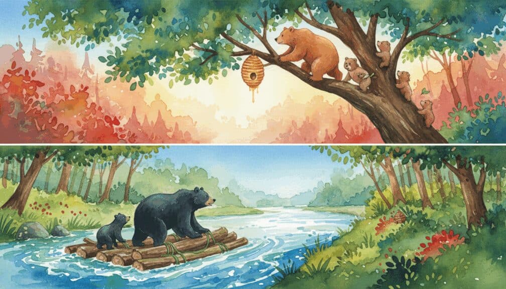 La Competencia de la Miel: Los Osos y el Gran Desafío del Bosque 3 La Competencia de la Miel: Los Osos y el Gran Desafío del Bosque 2