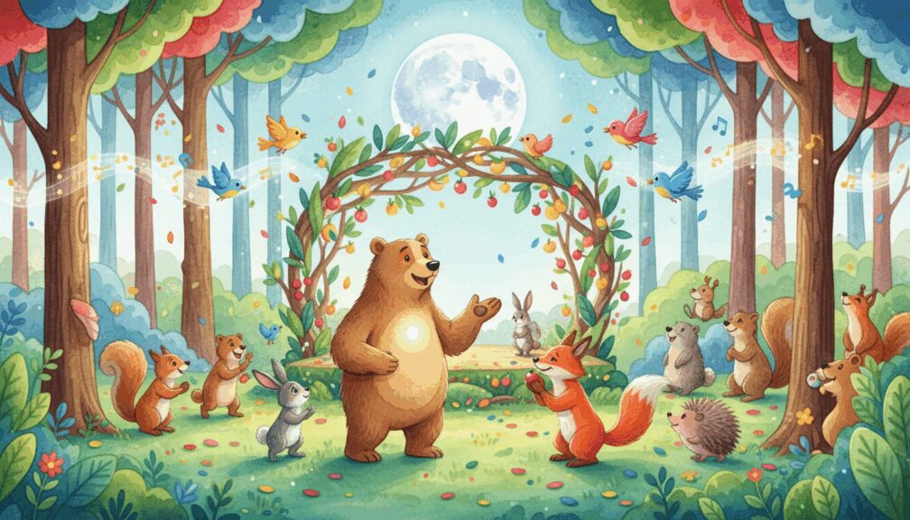 La Fiesta de Primavera: El Oso que Organizó el Reencuentro del Bosque 3 La Fiesta de Primavera: El Oso que Organizó el Reencuentro del Bosque 2