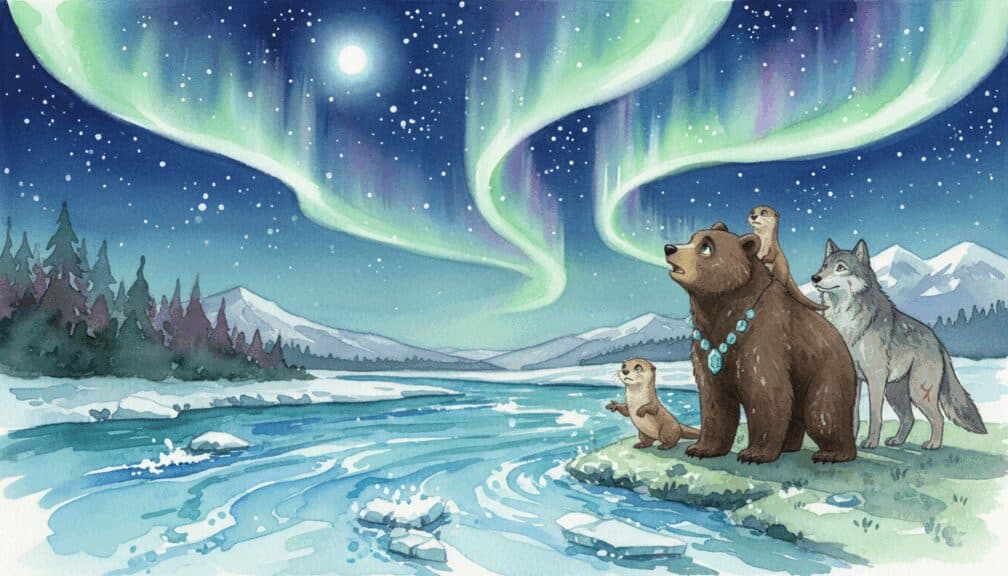 Paseo Bajo las Estrellas: Un Oso en Busca de la Aurora 4