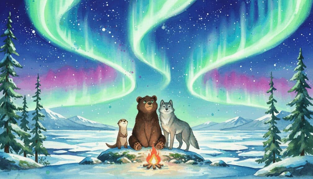 Paseo Bajo las Estrellas: Un Oso en Busca de la Aurora 6