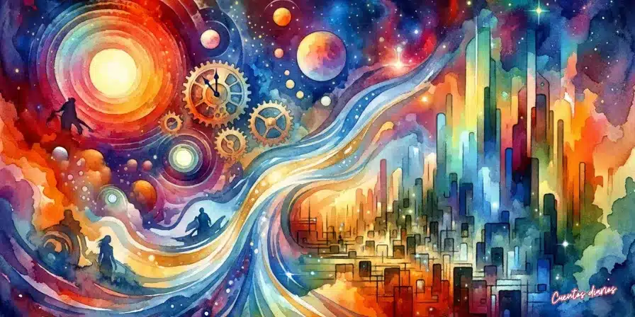 Cuento: "El explorador del tiempo y el enigma de la anomalía que cambiaba la historia" 1