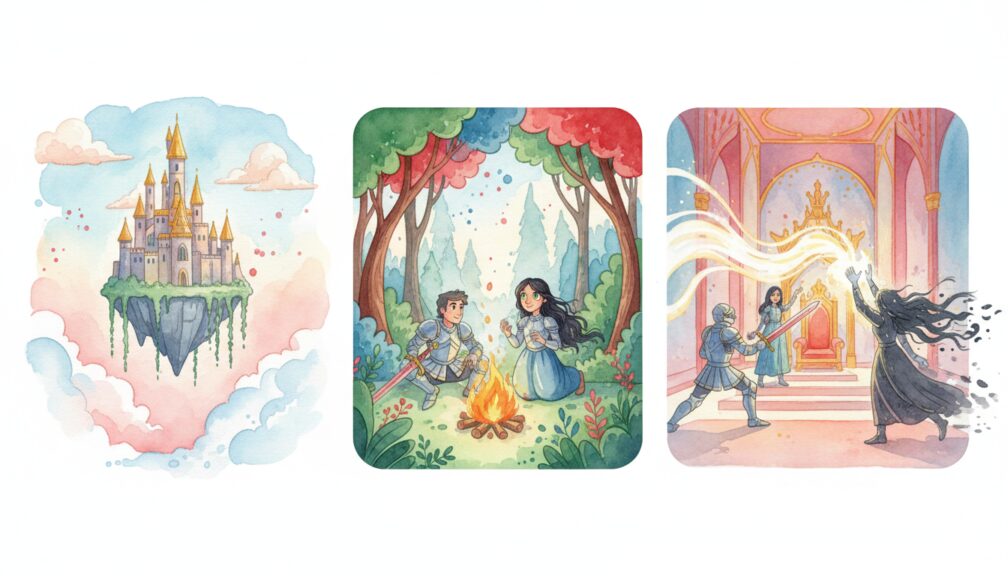 El caballero y la hechicera del castillo flotante que rompieron la maldición del tiempo 5 El caballero y la hechicera del castillo flotante que rompieron la maldición del tiempo 4