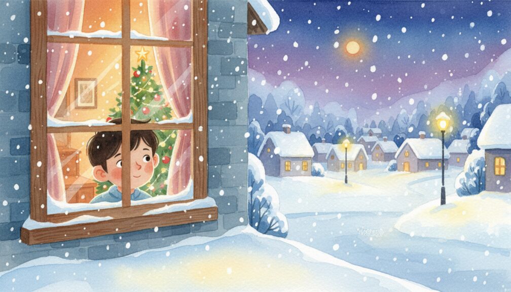 Cuento: "El tren de la Navidad", un viaje mágico en el que un niño se encuentra con Santa Claus y sus duendes en un tren que recorre el mundo 6