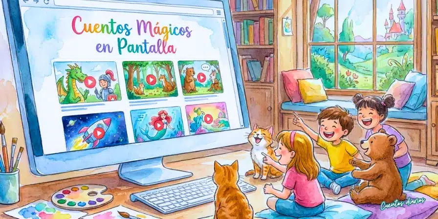 Videocuentos diarios: Un mundo lleno de historias inolvidables que cobran vida en tu pantalla
