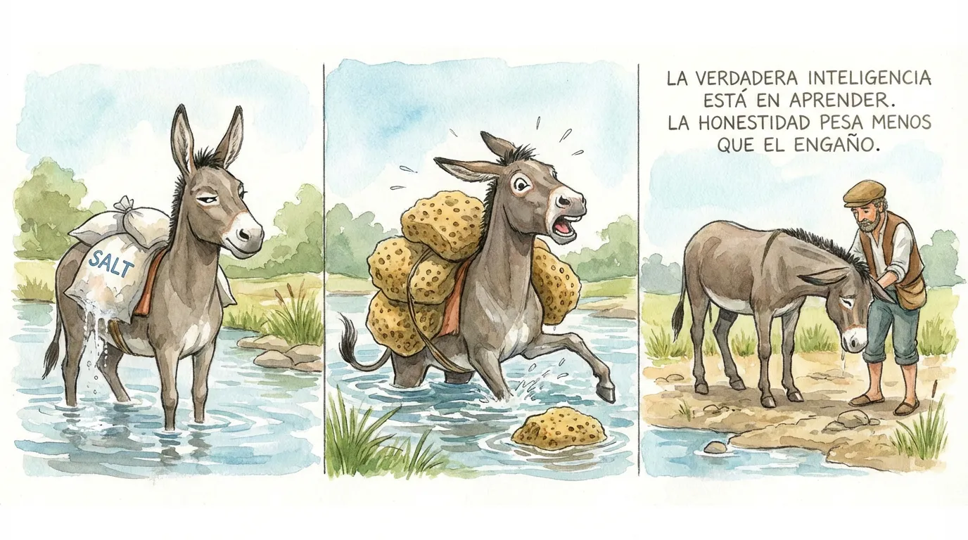 Cuento muy corto: "El burro más listo del mundo" 10