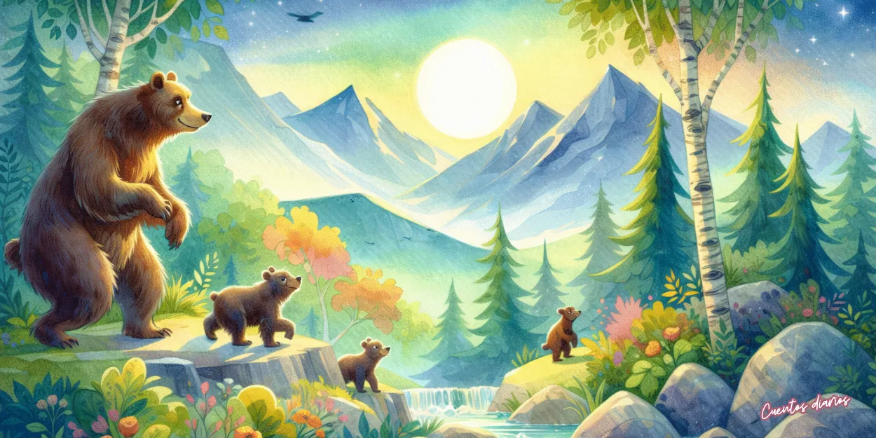 Cuento: «El misterio de la Cueva Susurrante: El oso que descubrió un secreto antiguo»