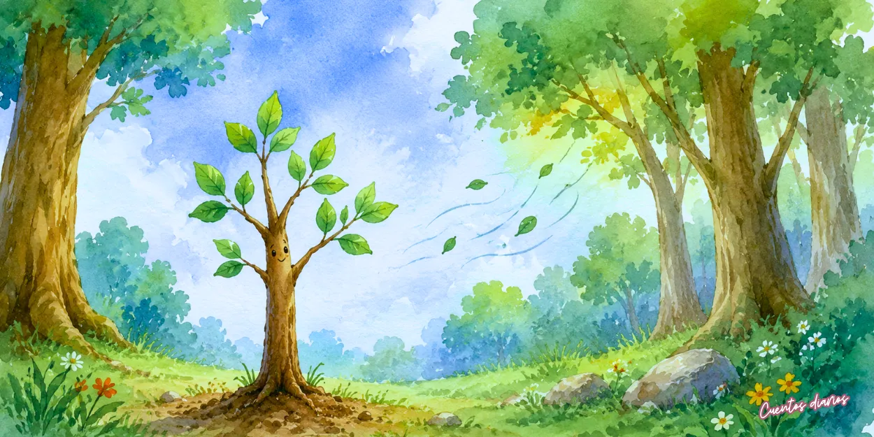 Cuento: «El sueño de un árbol pequeño»